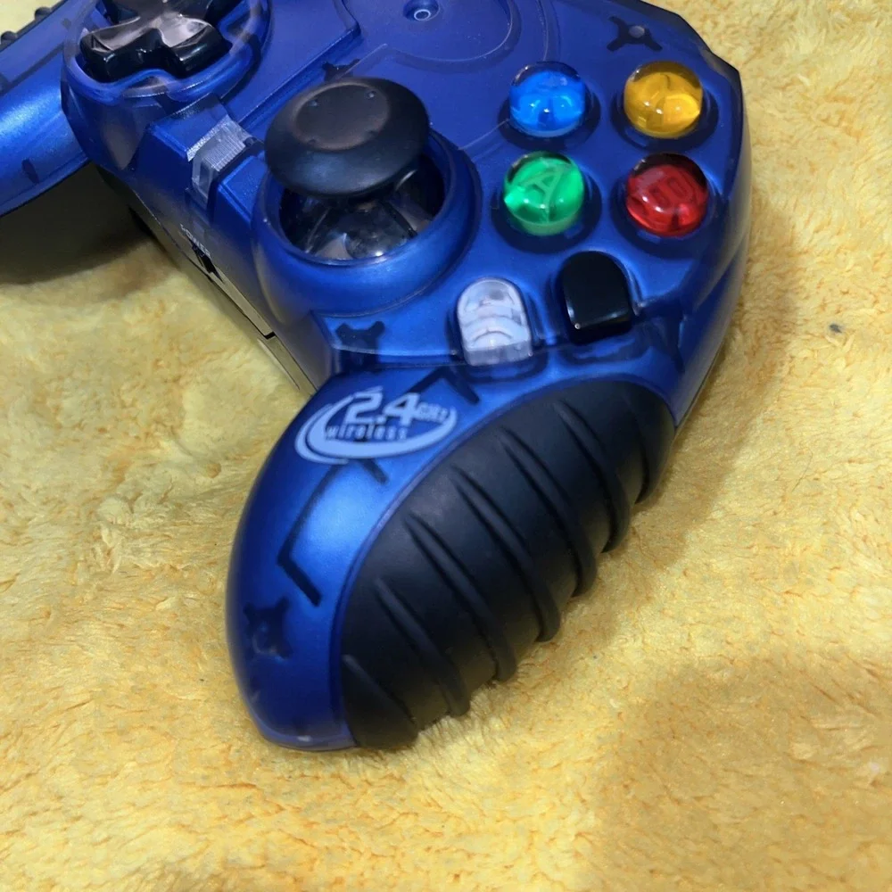 GameStop 2.4GHz Wireless Microsoft OG Xbox Controller - For Repair Corrosion